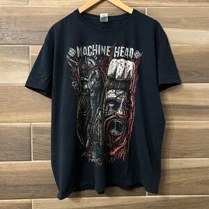 Machine Head 2013 Hoist the Head of Goliath Size XL Metal Black Band T Shirt